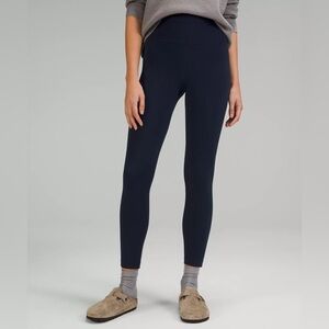 Lululemon align leggings, true navy size 6